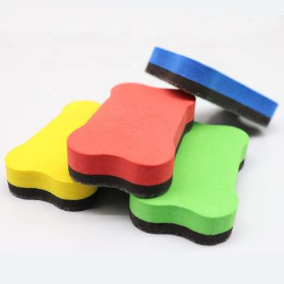 China White Board Cleaning Custom Whiteboard EVA Eraser Office Supplies, Dry Erasers with Caps, Magnetic Dry Eraser for Kids for sale