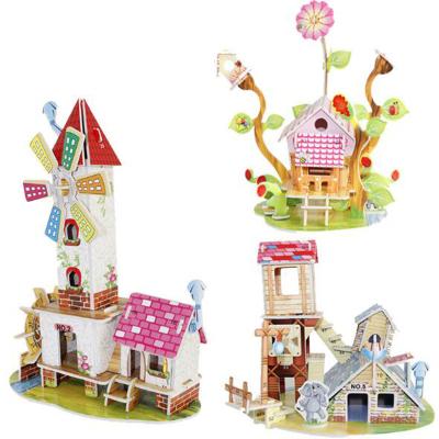 China Cartoon Toy New Product Custom Kids Toys Funny 3d Puzzle for sale