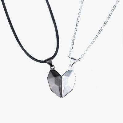 China Other Design Couple Inspirational Magnetic Pendant Necklace For Lovers for sale