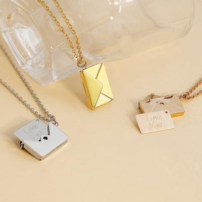 China Other Wholesale High Quality Custom Wrap Pendant Stylish Necklace Stainless Steel for sale