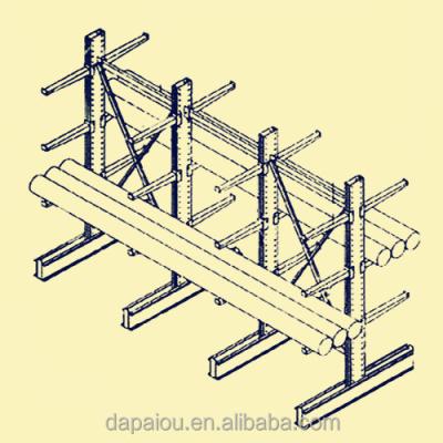 China Factory wholesale high quality warehouse cantilever rack corrosion protection for sale