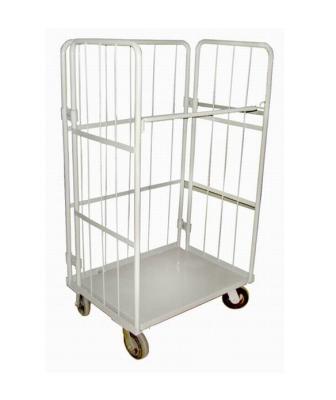 China Folding Roll Cage Bule One Trolley for sale