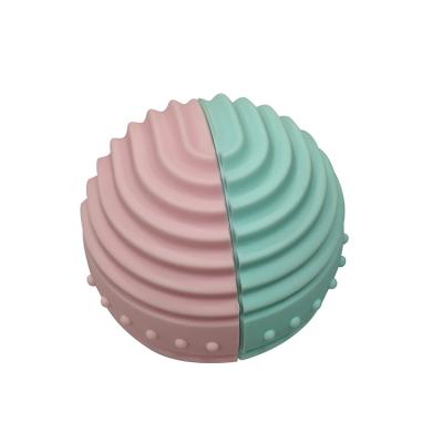 China Custom Electric Soft Rubber Fitness Rubber Myofascial Wall Therapy Shoulder Muscle Silicone Yoga Logo Foot Foot Massager Vibrating Ball for sale