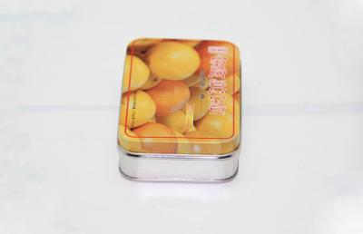 China Little Baby Custom Candy Metal Tin Box  Recyclable 102 X 72 X 30 mm for sale