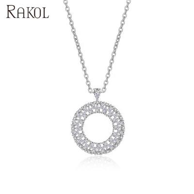 China RAKOL NP2027 Fashion 2021 Wholesale FASHIONABLE Women's Accessories Popular Women's Necklace for sale