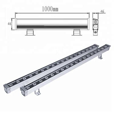 China Wall Decoration 9W 12w 18w Led Linear Strobe Wall Washer Light Outdoor Waterproof For Wall Building Decoration for sale