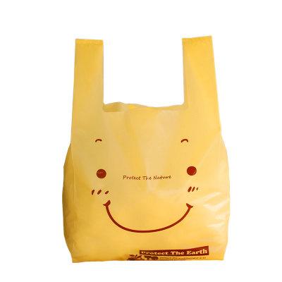 China Custom Manufacturer Tote T-Shirt Bag BIODEGRADABLE, Compostable Shopping Bag, Eco-Friendly Grocery Bags for sale