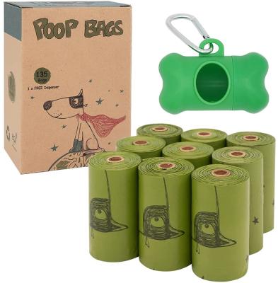 China 100% BIODEGRADABLE Hot-selling biodegradable dog poop bag, compostable pet products, eco-friendly dog ​​waste bag for sale