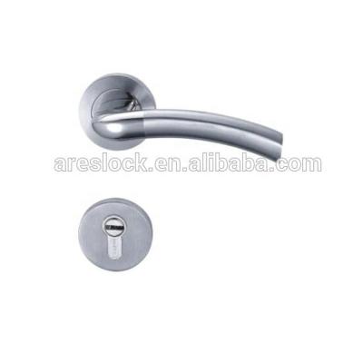 China For Wooden or Steel Doors Stainless Steel Door Handle High Quality European Style Door Handle for sale