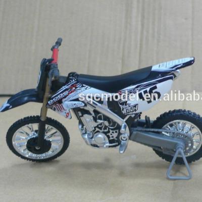 China 1:10 Custom Toy Diecast For Old Plastic Model Motorcycle With Sporter With PVC Tires for sale