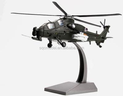 China Diecast Toy 1:54 Alloy Diecast WZ-10 Model Helicopter Model Toys for sale