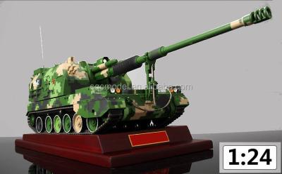 China Diecast Play 1 24 Diecast Military Model Gun Equipment PLEASE-05 Model for sale