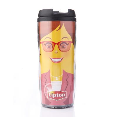 China Wholesale Disposable Advertising Insert Paper Cups Stainless Steel Cup Plastic DIY Travel Cups for sale