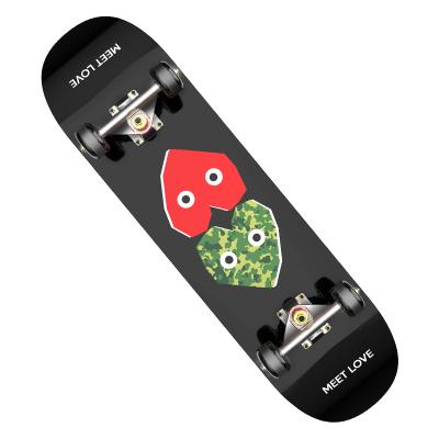 China Youth SWING Skateboard Wholesale OEM Customized Service 7 Layer High Quality Maple Professional Adult Skateboard for sale