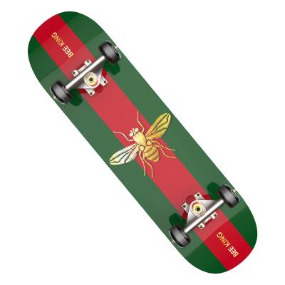 China Professional 7 Layer Skater Swing Maple White High Quality Deck Support Wholesale Customization for sale