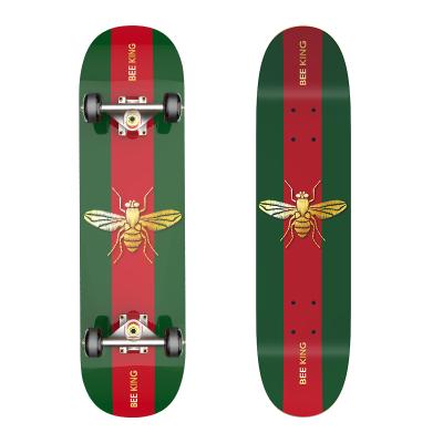 China Best Selling Youth Pro Skateboard , Canadian Maple Complete Skateboard for sale