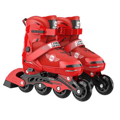 China 2021 New Design PU Adjustable Roller Skates With PU Wheels Good Price for sale