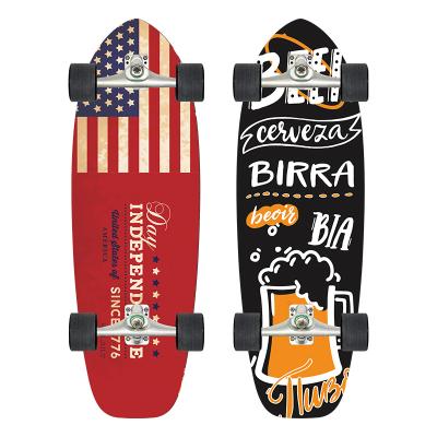 China YOUTH SWING 7 Ply Maple Mini Fish Skateboard Cruiser Surf Custom Canadian Skateboard Skateboard Wholesale for sale