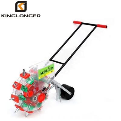 China Manufacturer Hand Push Head Bean Seeder Low Price Manual Seed Planting Machine KLG-10F for sale