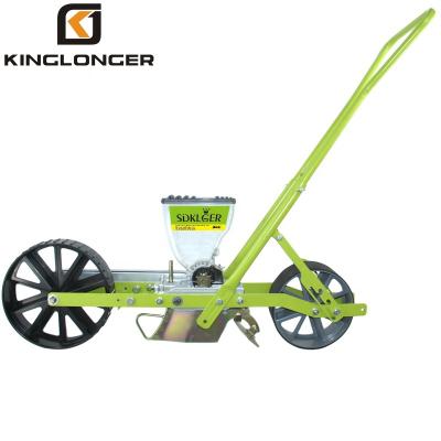 China Vegetable Seed Planting Machine 1 Row Hand Push Seeder Planter for sale