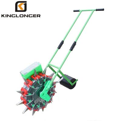 China Small Corn KLG-12L Hand Push Peanut Seeder Machine for sale