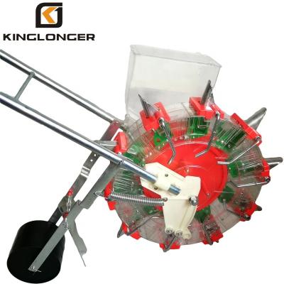 China Seed Planting Machine KLG-10F Head Hand Push Cole Crops /Kale/Okra/Melon Seeder for sale