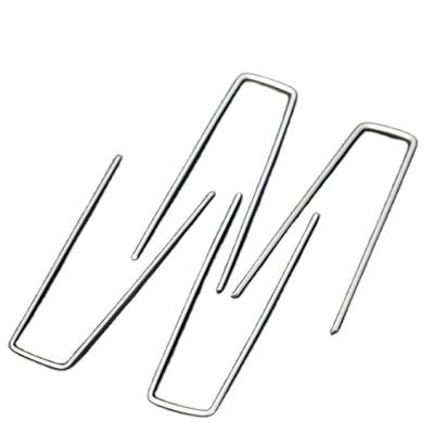 China Wholesale Galvanized Flat Staples U Shape Lawn Nail Factory U Garden Nail for sale