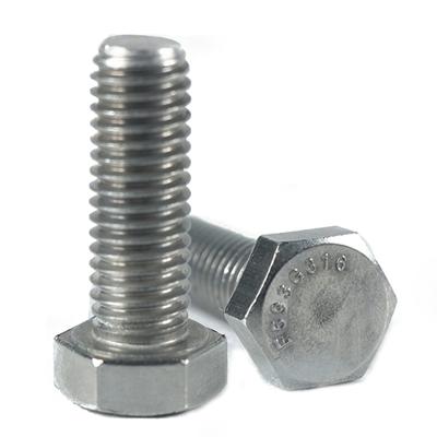 China Heavy Industry Gray Phosphate or Galvanized Steel Hex Head Bolt Stainless Steel Hex Bolt and Nut for sale