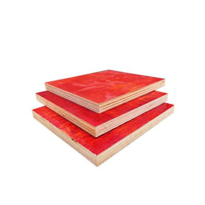 China Factory Direct Contemporary Red Construction Concrete Formwork Eucalyptus Core 15mm 18mm Gauge Core 15mm 18mm Film Faced Wood Plywood for sale