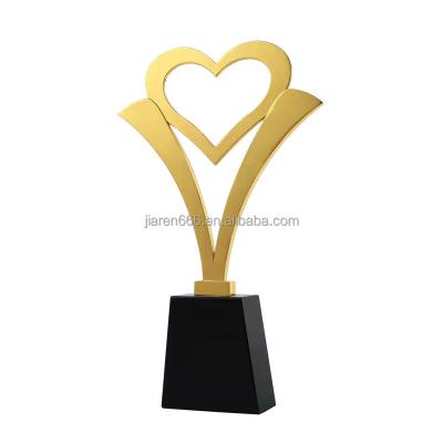 China Star Pentagon Metal Crystal Trophy Games to make ten enterprise staff core team creative resin trophy set team competition award souvenir for sale