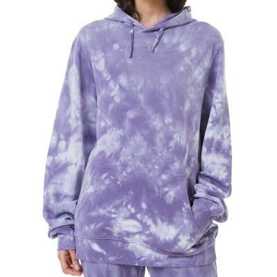 China 2021 Wholesale Anti-Wrinkle MAHA YOGI Winter Soild Color Collection Fleece Tie Dye Hoodie Pullover For Women for sale