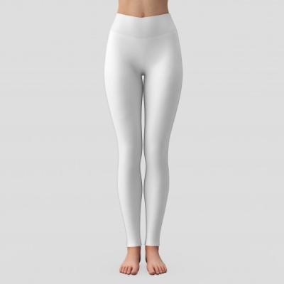 China New Arrivals Anti-Shrink Sublimation Mask Women's Yoga Gym Workout Leggings Pants for sale