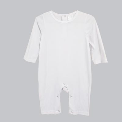 China Great for wholesale white baby romper long sleeves sublimation factory sublimation sleeves for sale