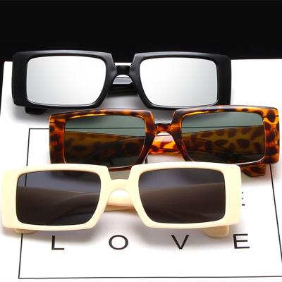 China Fashion DLL2238 DL sunglasses women shape sunglasses new brand flat surface square luxury glasses for sale