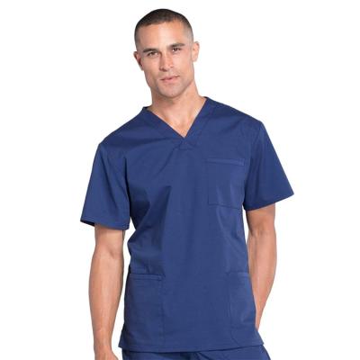 China Custom Good Quality Designer Style Hospital Nurse Uniform Hospital Good Medical Scrubs Comfortable Female Wholesale Scrub Set for sale