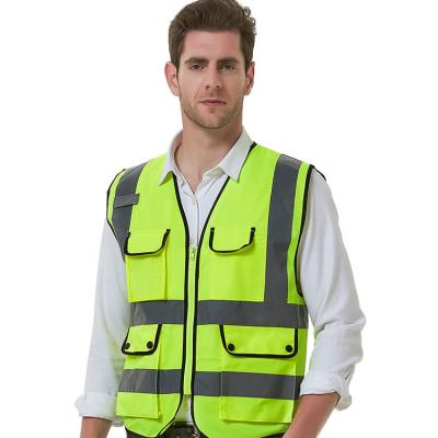 China Anti-wrinkle Safety Cloth Kids Cycling Officer Safe Safety Safari Vest for sale