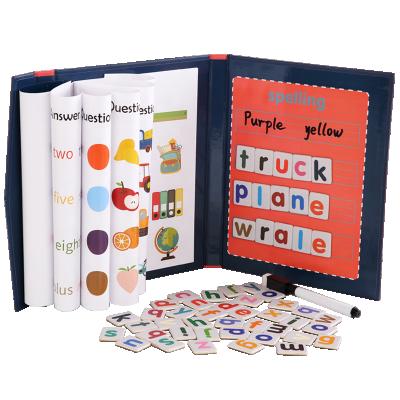 China Eco - Friendly Material Magnetic Word Spelling Game Brain Toy for sale