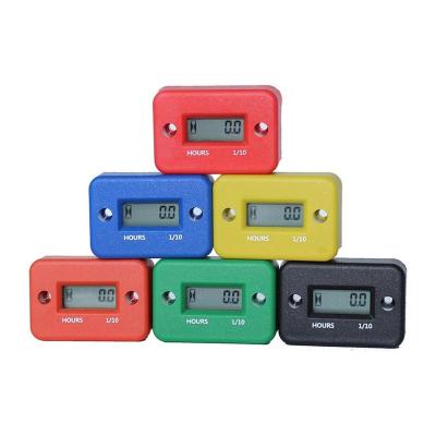 China General and Miscellaneous Types of Motorcycle Gasoline Hour Meter with Battery Timer LCD Digital Display RPM Car Jet Ski Boat Meter Tachometer Measuring Engine Tool for sale