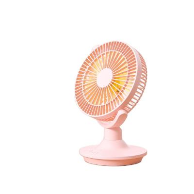 China LIGHTWEIGHT Small Fan Newest Design Usb Mini Fan Portable Battery Operated Rechargeable Swinging Desktop for sale