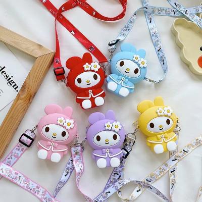 China New Cute Silicone Stress Reliever Handbag Push Bubble Noise Jumping Sensory Totes Shoulder Tossing Mini Bag For Kids for sale