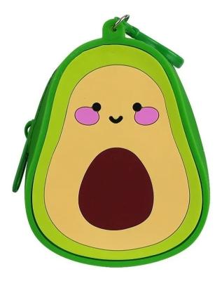 China Wholesale Portable Bag Silicone 3D Shoulder Cross - Messenger Bag Wallet Purse, Mini Cute Avocado Body Purse for Girls Kids for sale