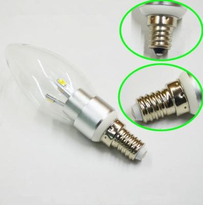 中国 3 年の保証が付いている SMD エネルギー効率が良い LED の蝋燭の電球 3W 販売のため