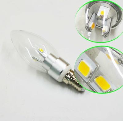 中国 Dimmable LED の蝋燭の省エネの電球は取り除きましたり/乳白色カバー 販売のため