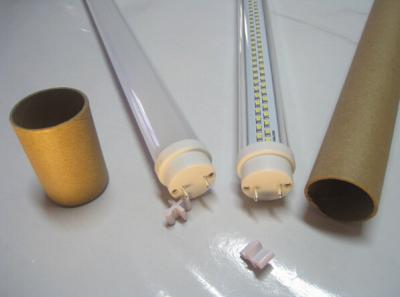 China 9Watt High Brightness T8 LED Tube Lights With Clear Cover,milky color and strip color for choice for sale