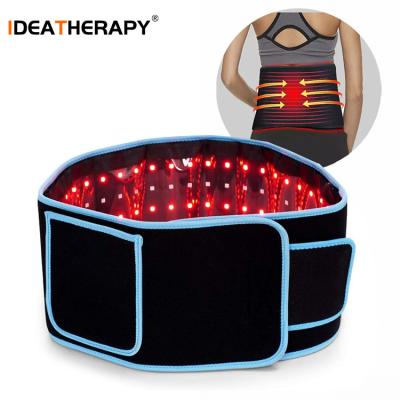 China Skin Tighten Drop Shipping Weight Loss Pain Relief Waist Slimming Lipo 635Nm 860Nm Infrared Laser Led Arm Belts Red Light Therapy Belt Wrap for sale