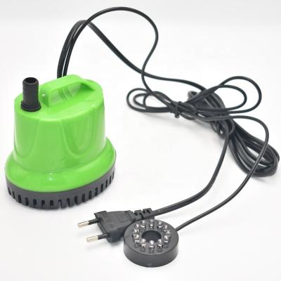 China Viable Multifunctional Submersible Water Pump Bottom Suction Pump with LED Lights, 4.5m Lift, 220V, 100W 4500L/H for sale