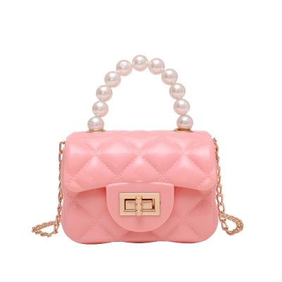 China Bag 2021 spring fashion children's and foreign girl's letter chain messenger bag new summer little princess fragrant bag for sale