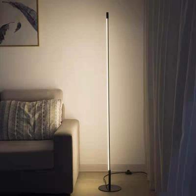 China Creativity Modern Remote Control Floor Lamp Rainbow Bedroom Dimmable Multicolor Living Room RGB Led Corner Floor Lamp for sale