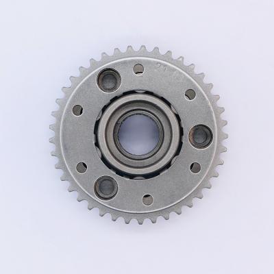 China Hard 45 Steel+20CrMnTi Wire Hole Assembly Gear Motorcycle Parts Accessories for sale