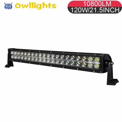 China Hot Sales LED Lights 21.5 Inch LED Light Bar 120w Curved LED Light Bar For Trucks 21.5 Inch for sale